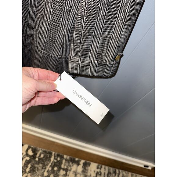 Calvin Klein Women’s Plaid Suit Jacket Blazer - Size 4 - NWT - Picture 3 of 13